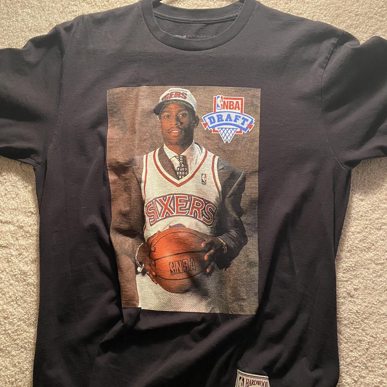 Medium Allen Iverson Hardwood Classics Tee - Depop