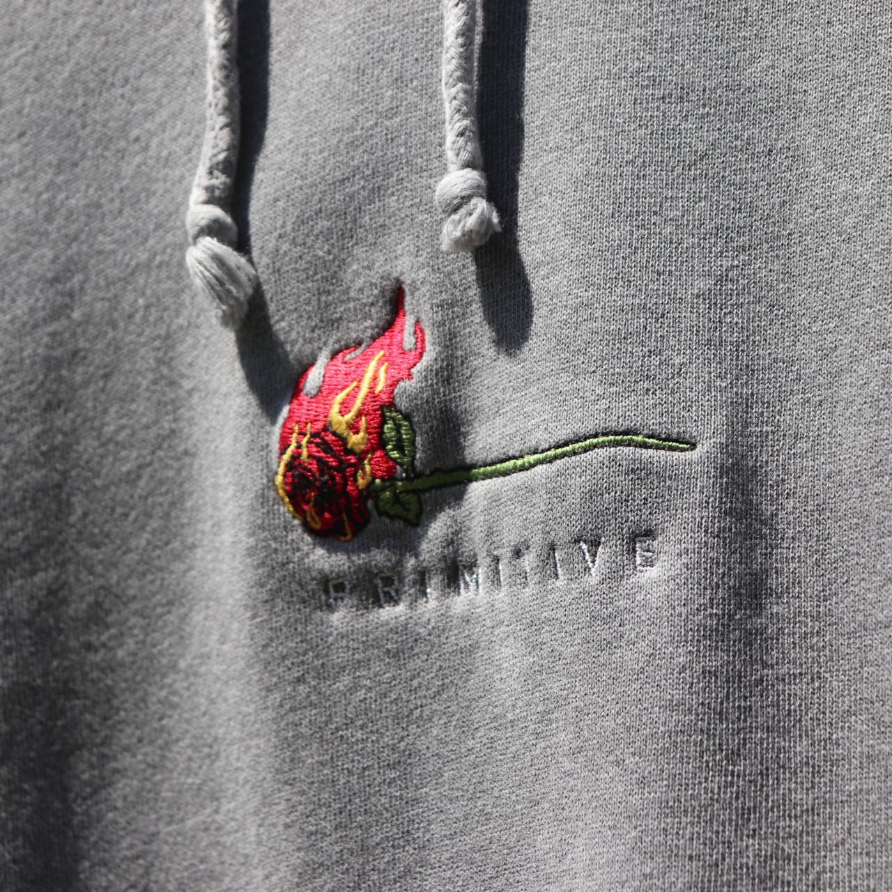 Primitive burning rose hoodie best sale