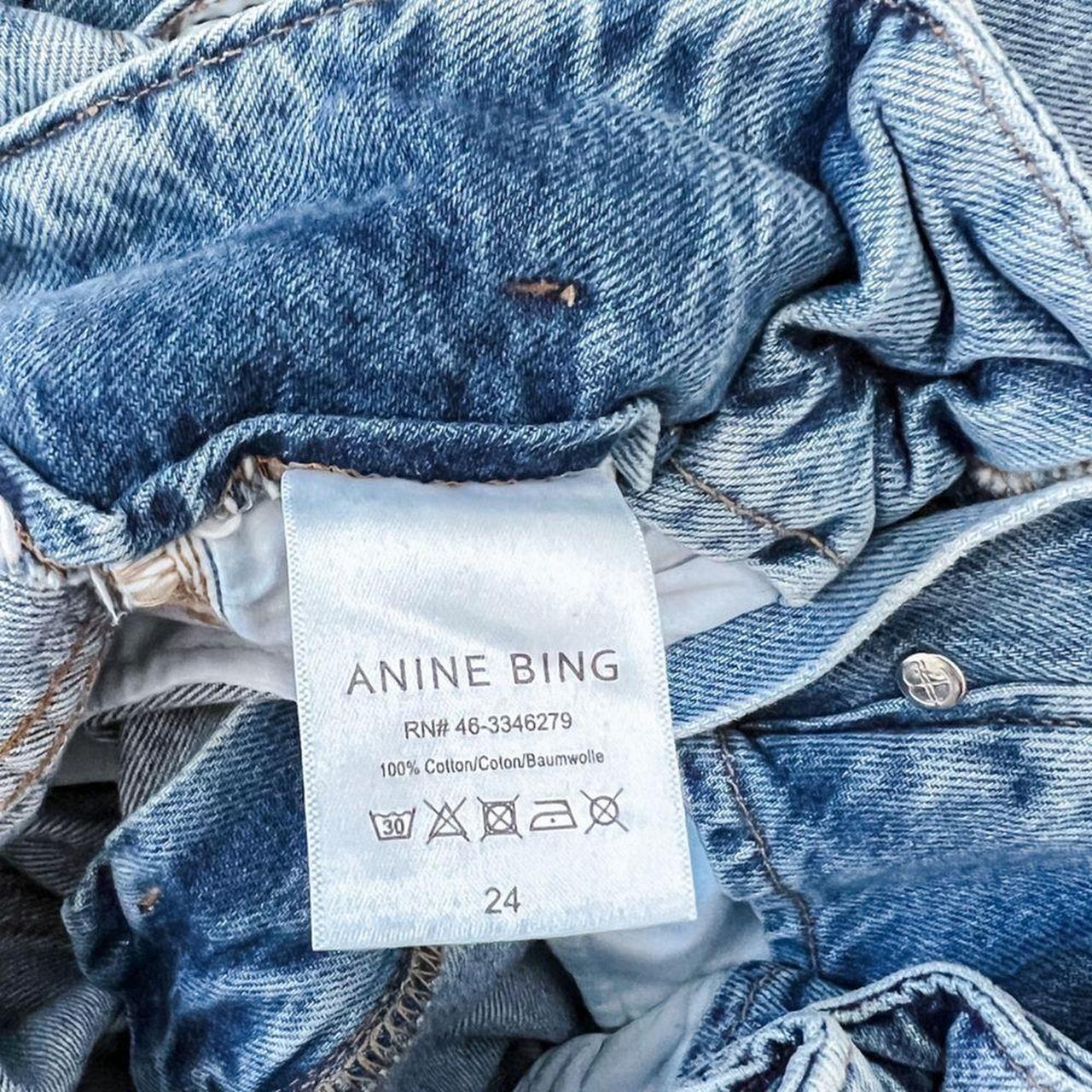 Anine Bing Women s Everly Paper Bag High Waist Jeans Depop