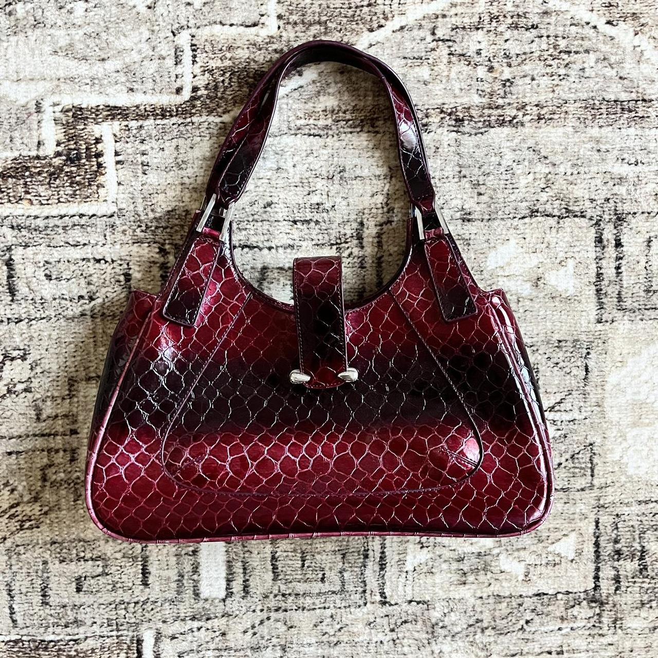 Killer Red Snakeskin Purse 🐍 Such a beauty of a... Depop