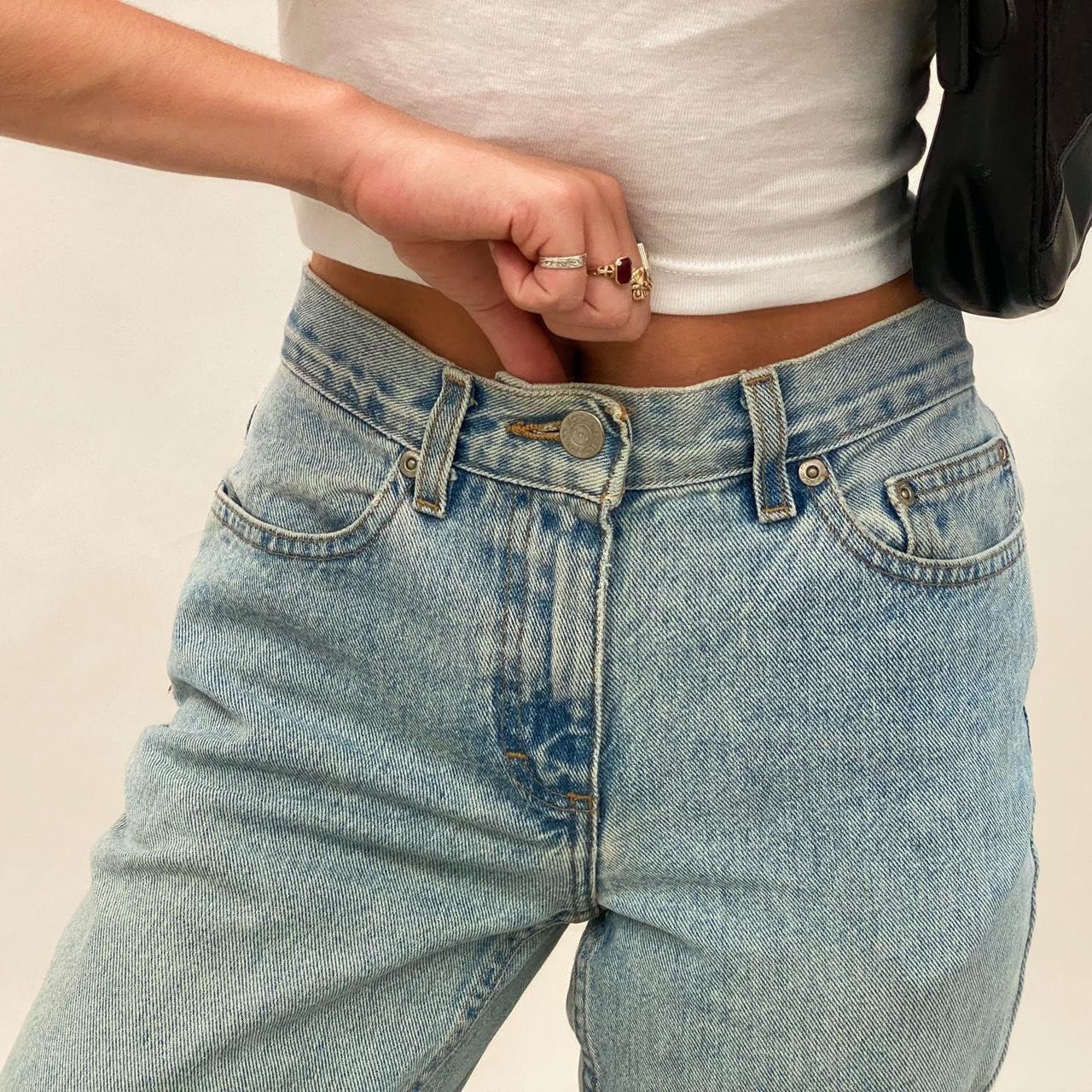 Vintage Baggy Straight Leg Jeans 💋 The Cutest Little - Depop