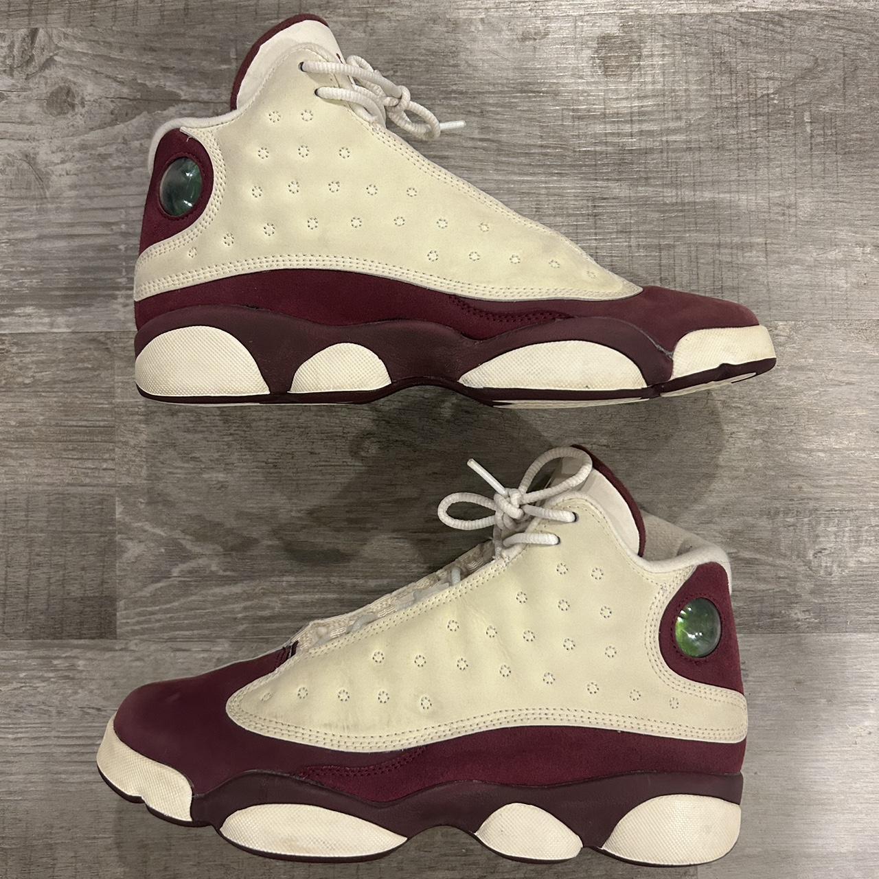 Air Jordan 13 Retro Bordeaux Big Kids Size 7Y Used Depop