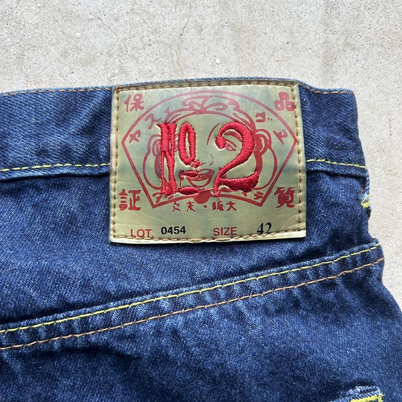 Evisu Jeans Tag size 42/32. Fit more like... - Depop