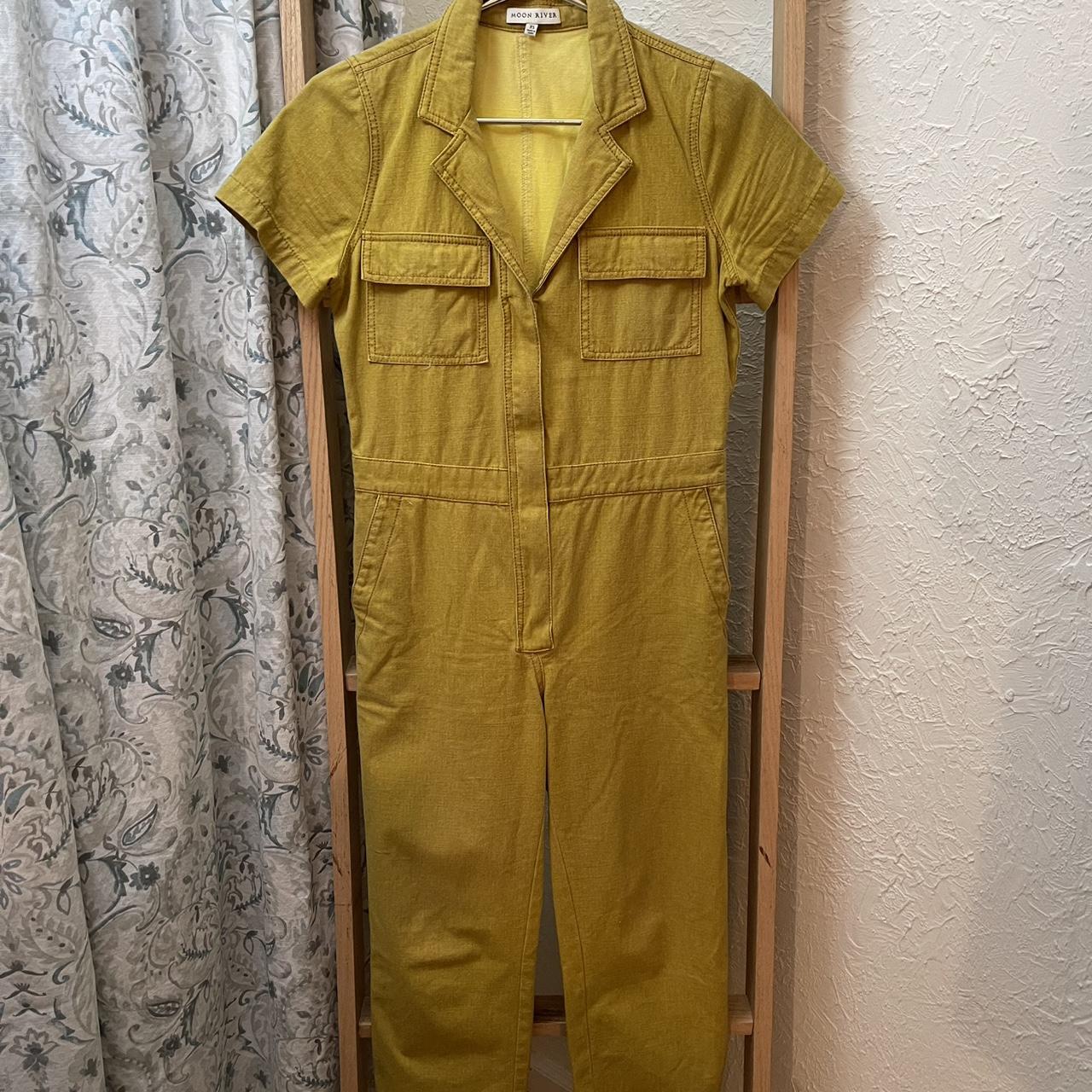 Moon River Women's Jumpsuit - Yellow/Gold - XS – … - image 1