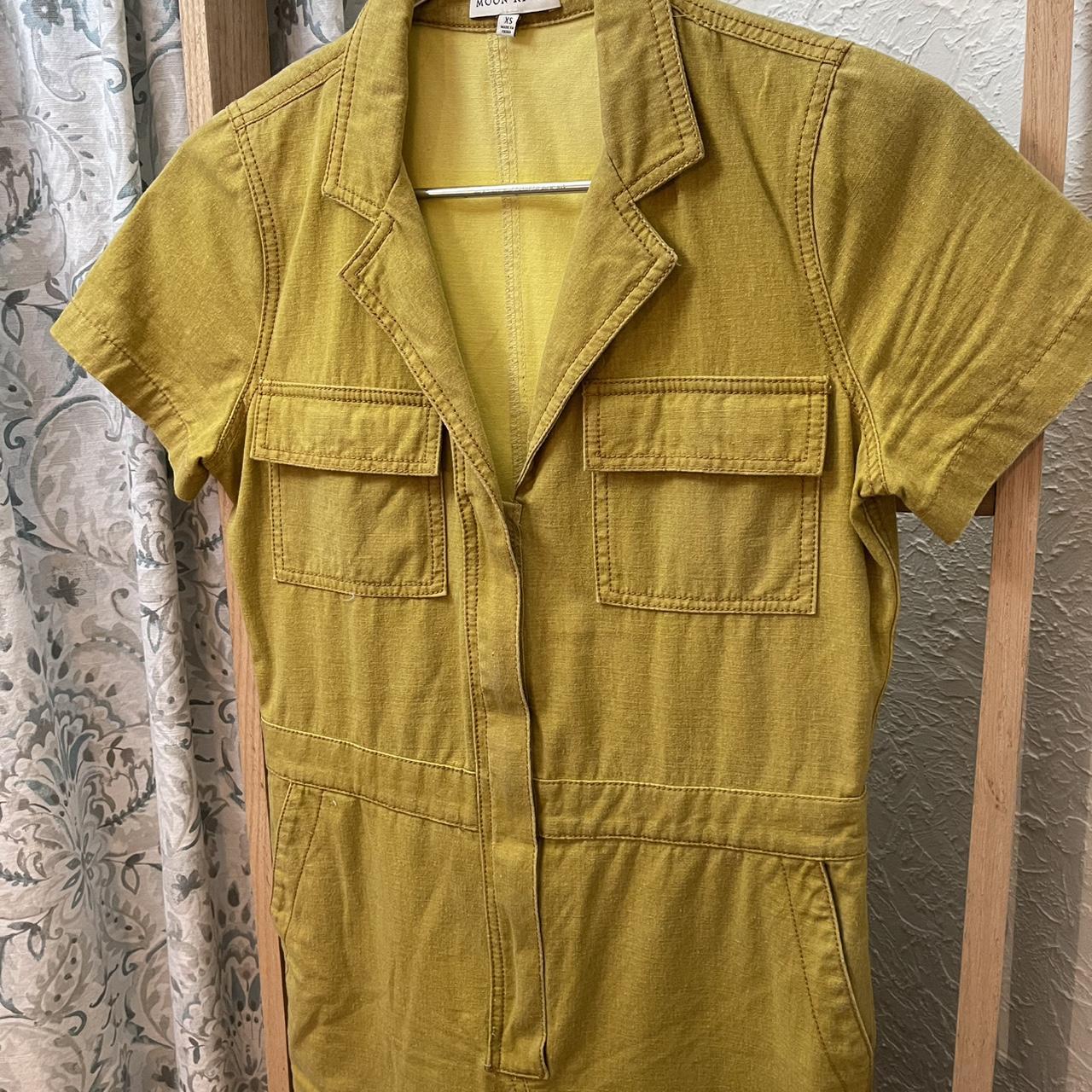 Moon River Women's Jumpsuit - Yellow/Gold - XS – … - image 3