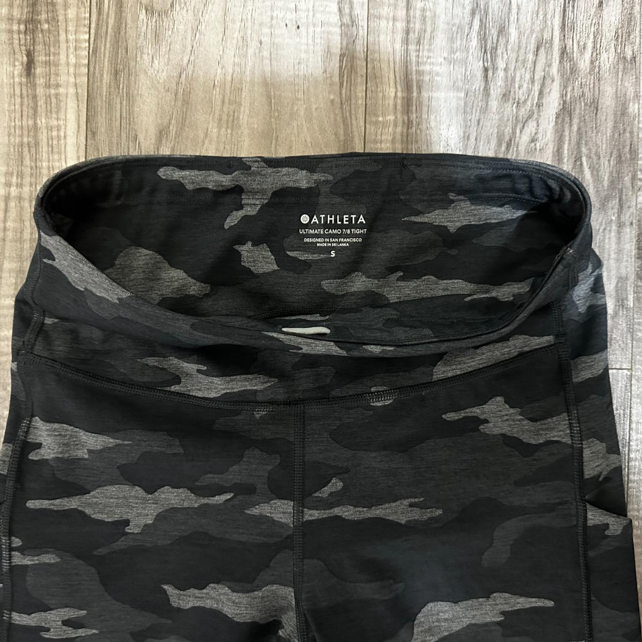 ATHLETA Ultimate Stash pocket 7/8 tight camo - Depop