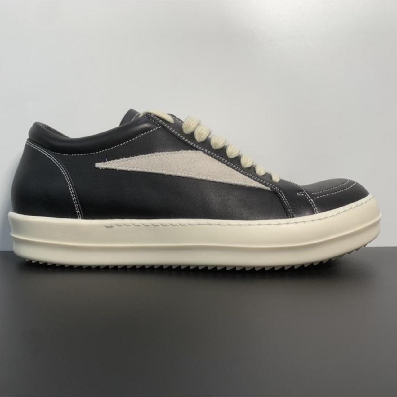 rick owens black vintage sneakers RARE #y2k #dior... - Depop