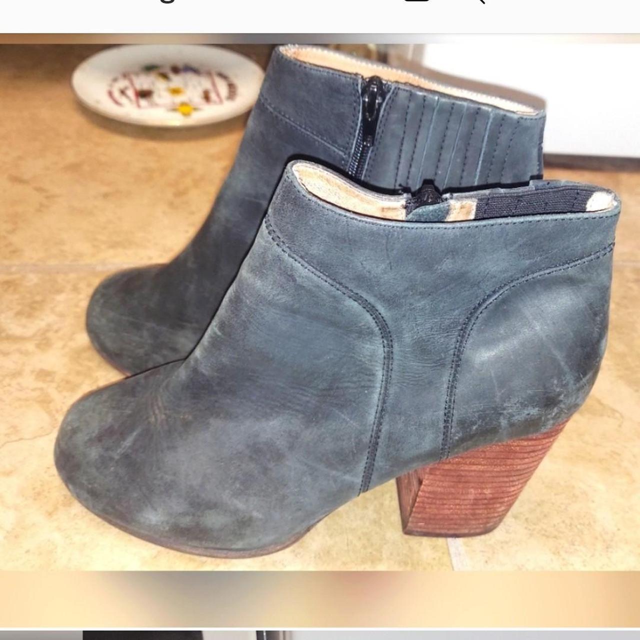 Jeffrey Campbell Hanger Booties Grey Leather Suede. Depop