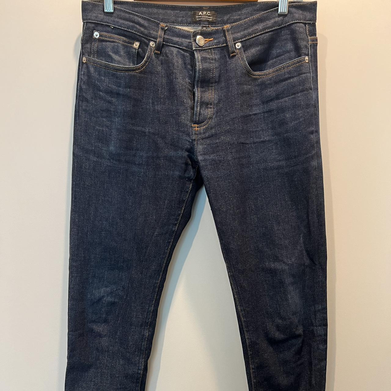 A.P.C. Petit Standard Mens Selvedge Denim Jeans Size 33 - Depop