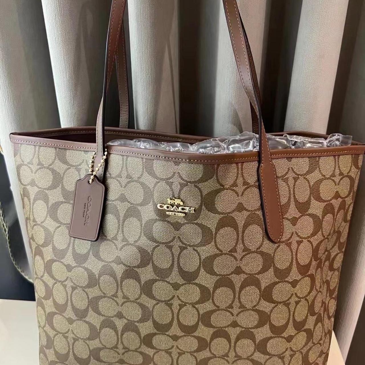 COACH X DISNEY Aurora and Maleficent City Tote with - Depop