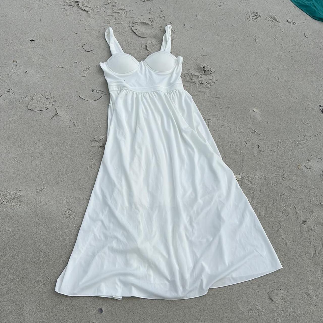 Simple white sundress on sale