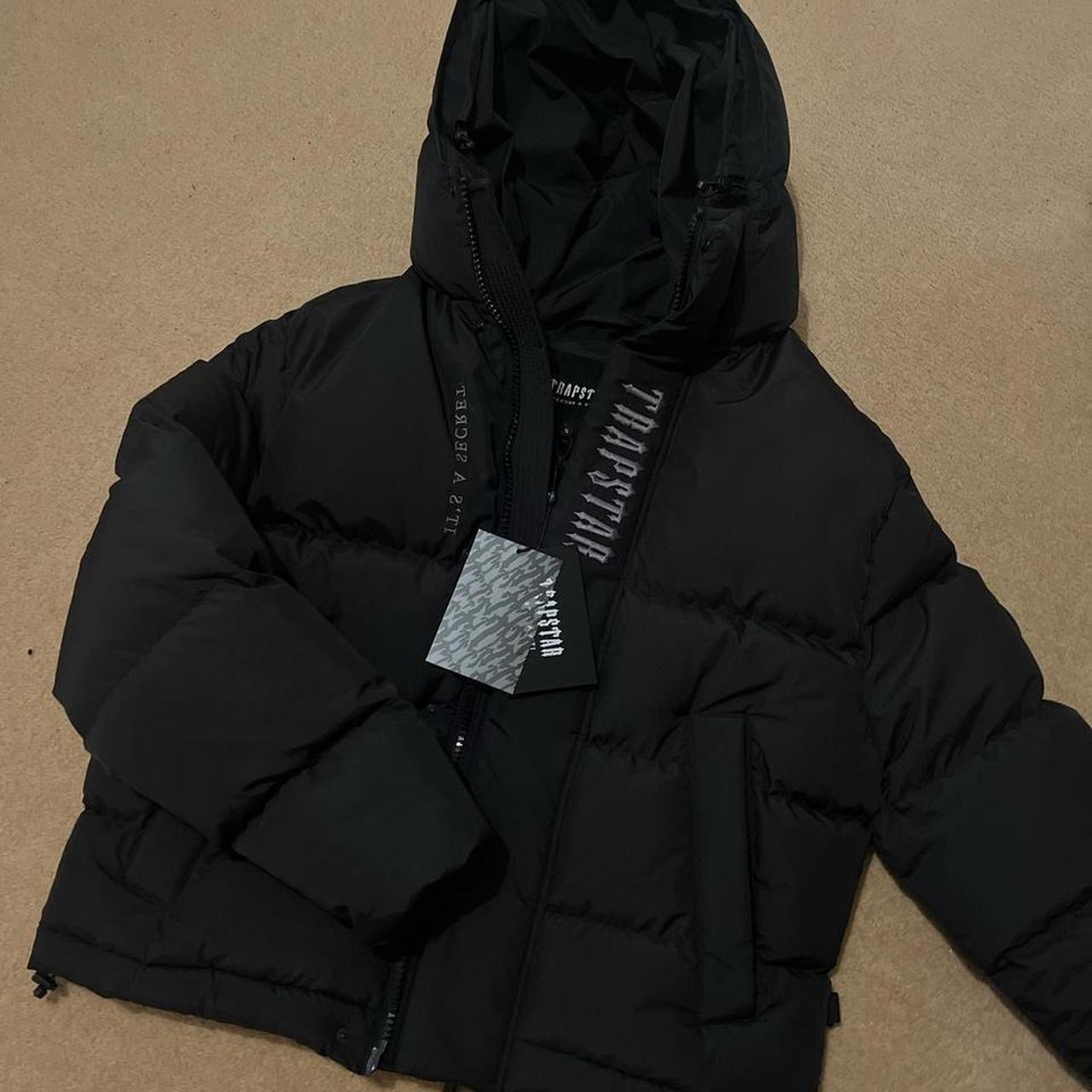Trapstar Men's Black Coat Depop