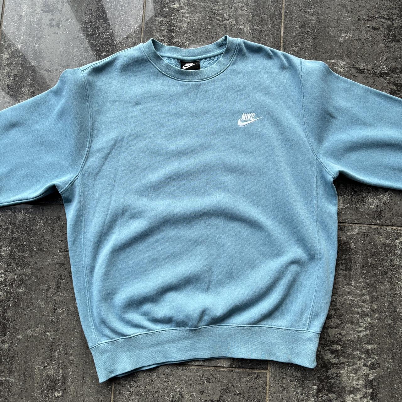 Nike foundation crew sweatshirt blue best sale