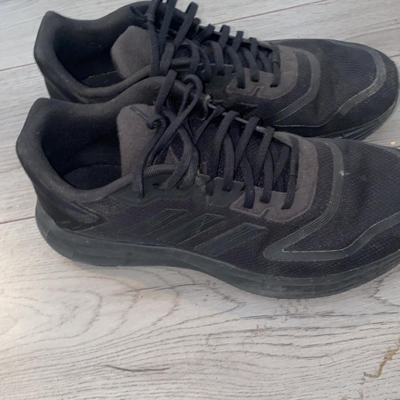 For sale Size 9.5 UK Black Adidas trainers Used, in... - Depop