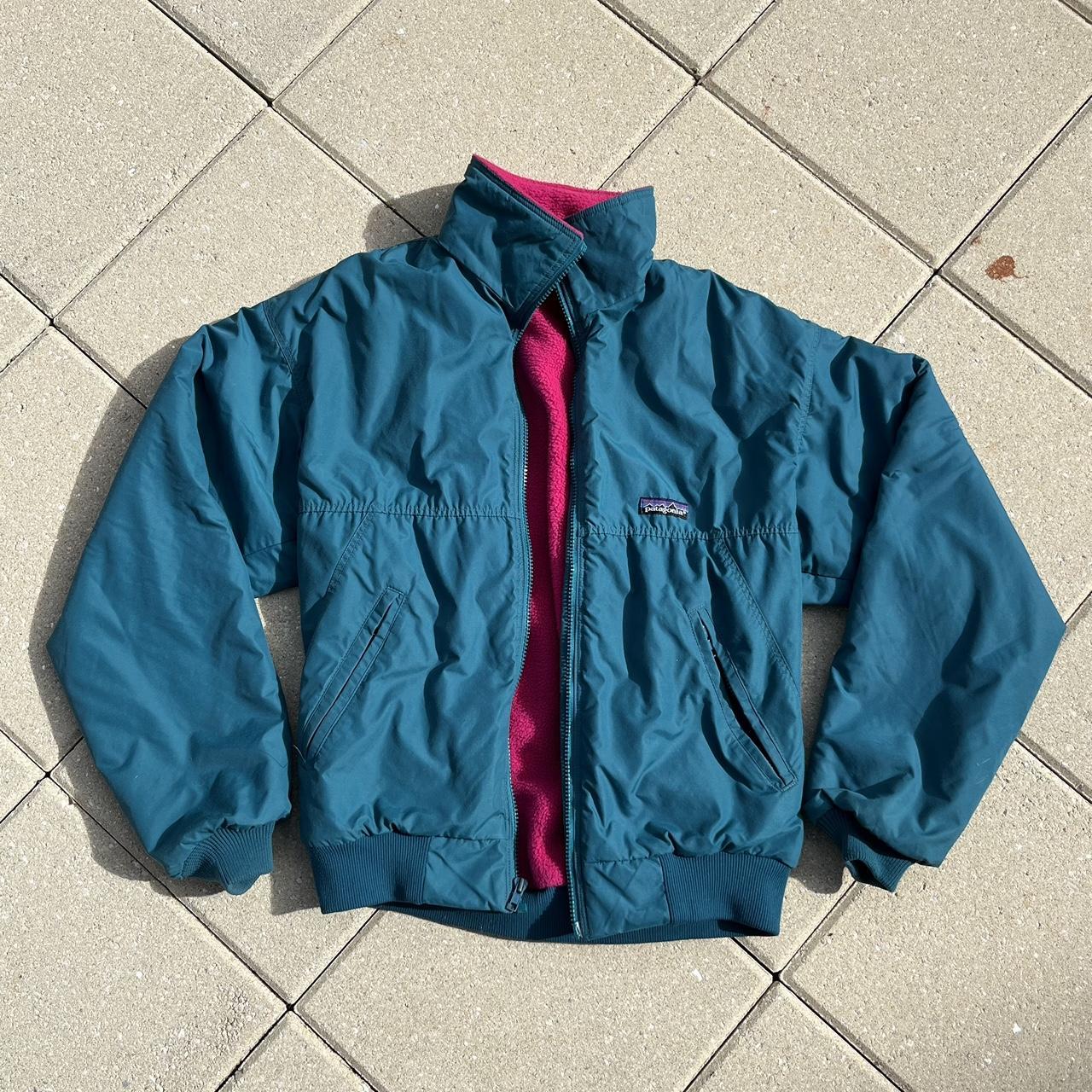 Turquoise hot sale patagonia jacket