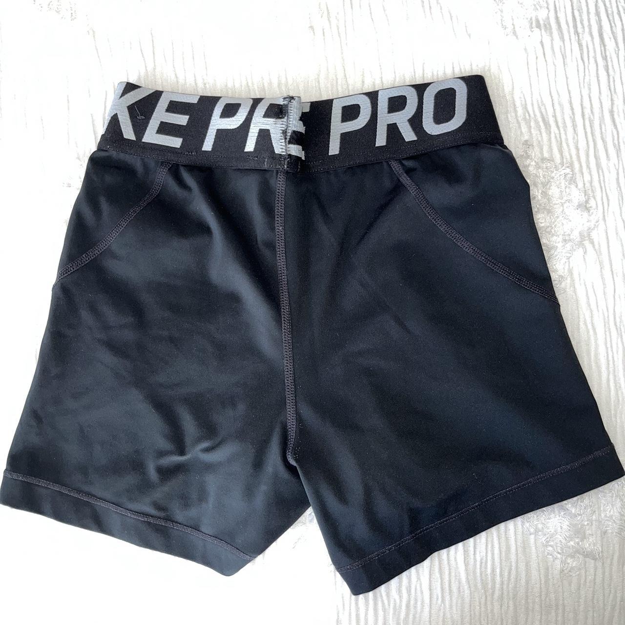 black nike spandex shorts