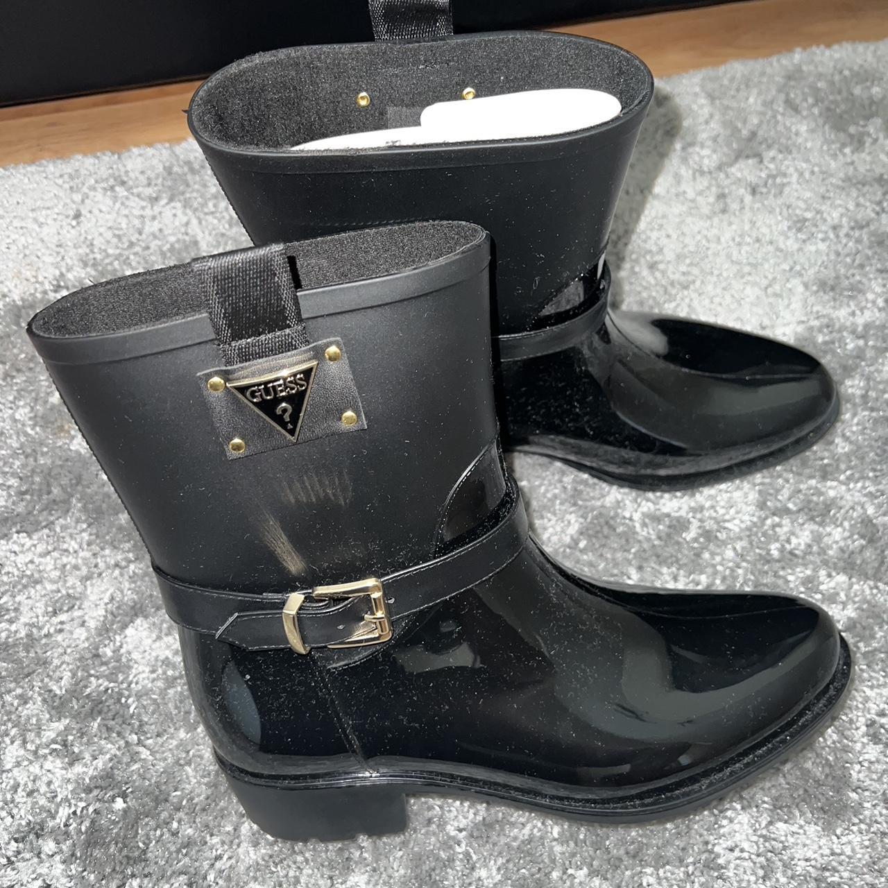 Guess store rain boots