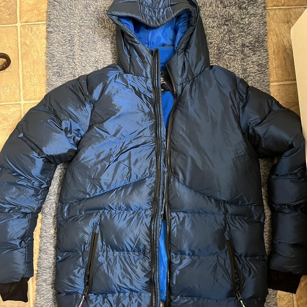 Kids extra large champion winter jacket extremely... - Depop