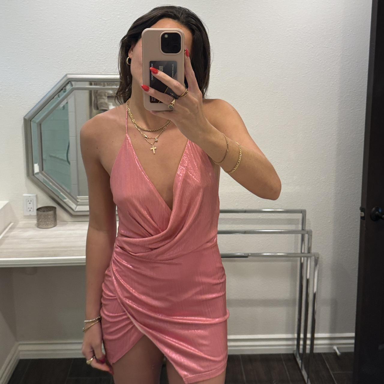 Revolve Pink Mini Dress #Superdown #revolve - Depop