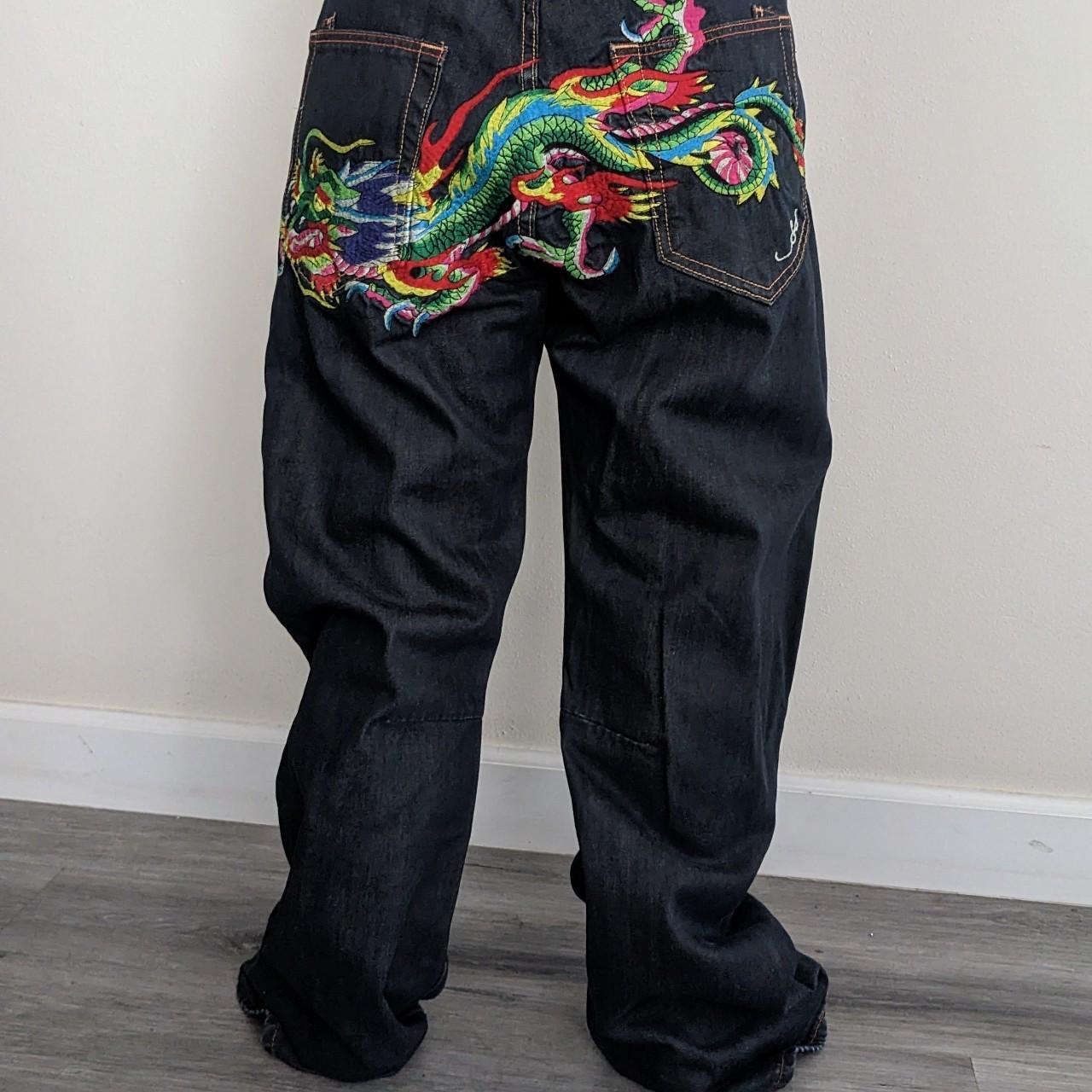 Ed Hardy Flying Fish Embrodiered hotsell Denim Jeans Size 40 Men Y2K