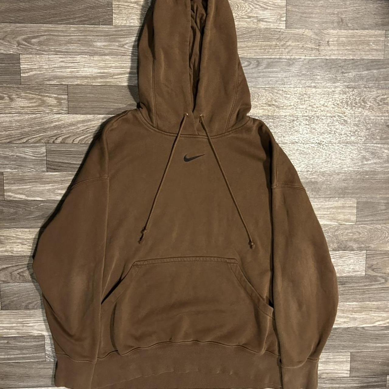 brown nike sweatshirt vintage