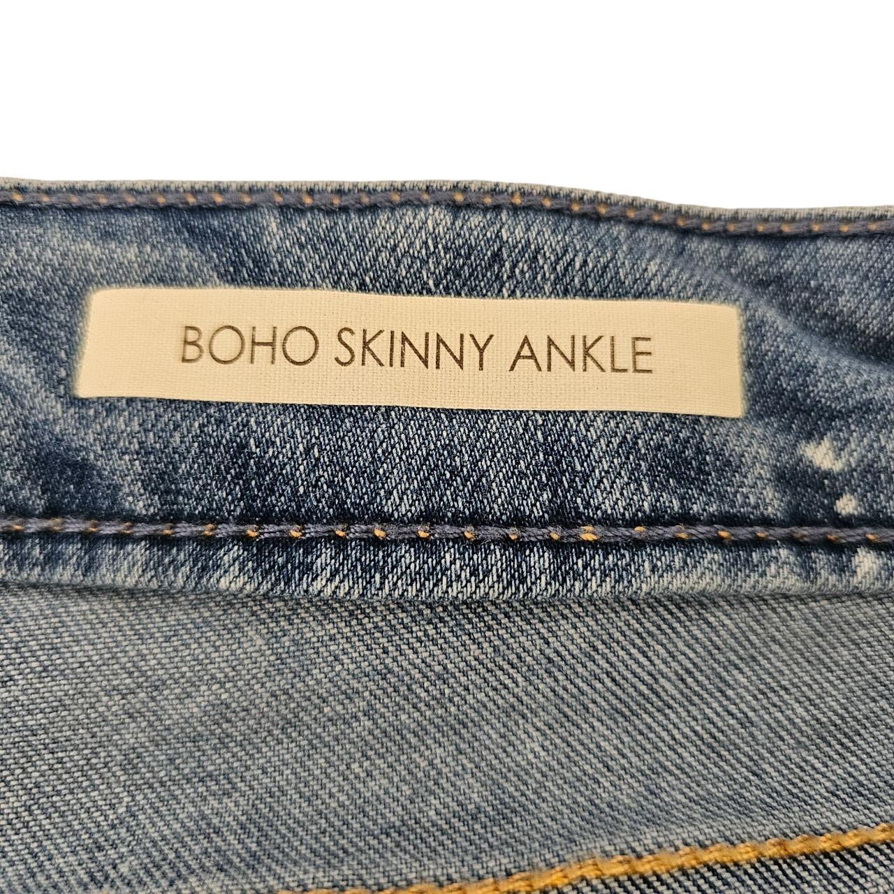 Vintage america blues fashion boho skinny jeans