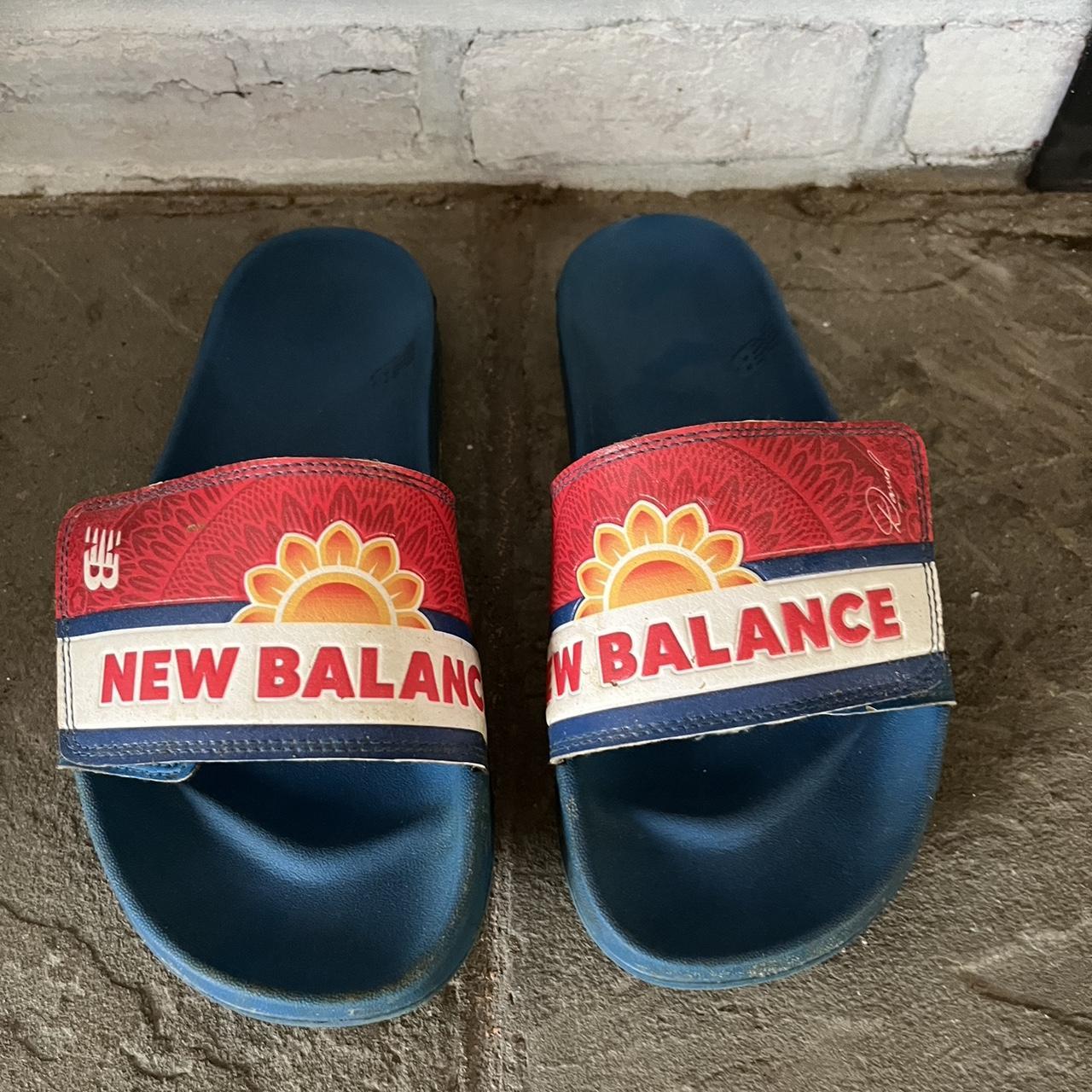 new balance slides MENS size 6 - Depop