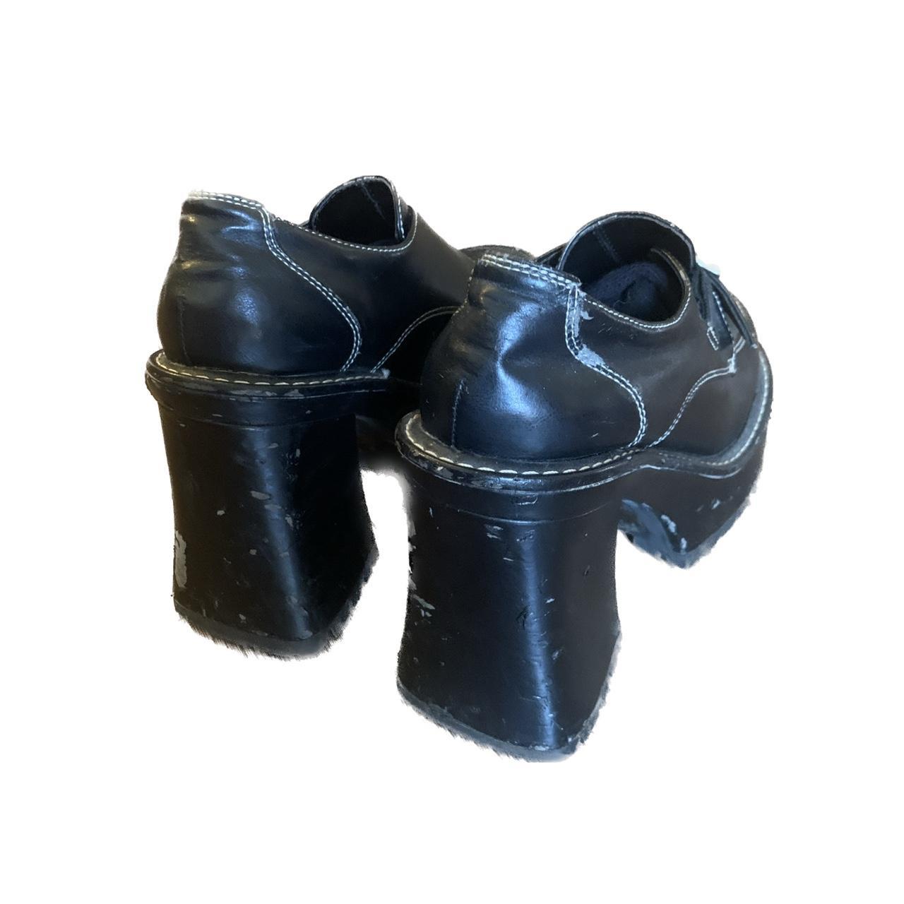 90s platform loafers