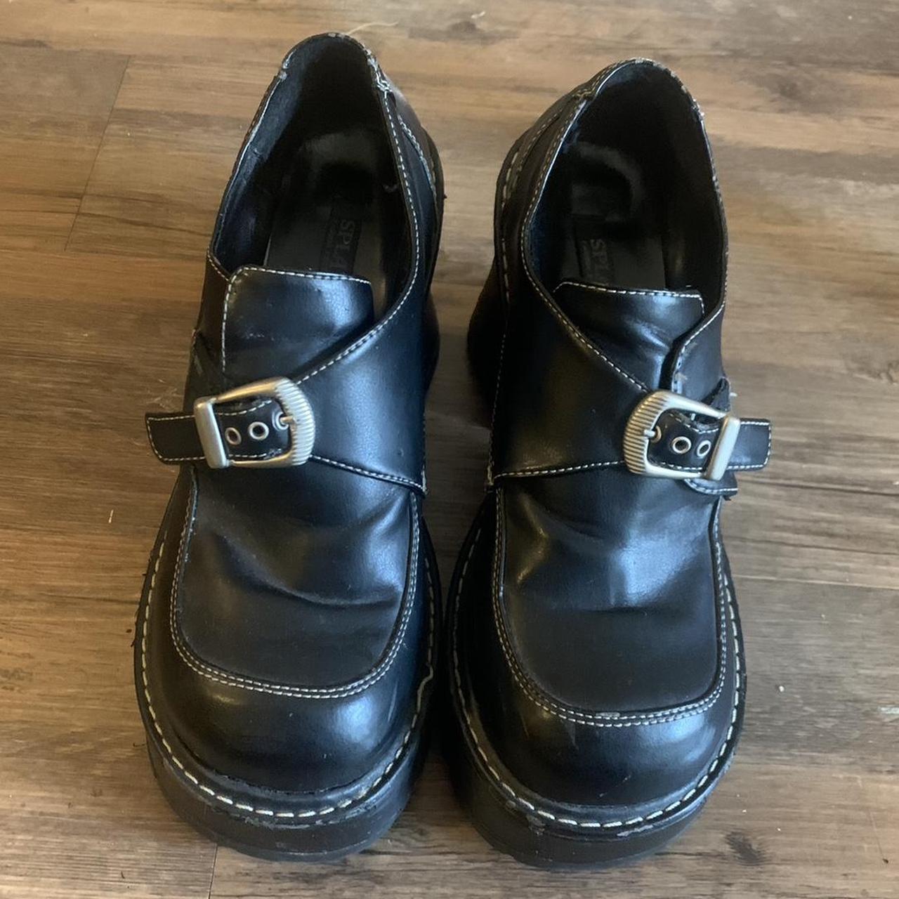 90s platform loafers