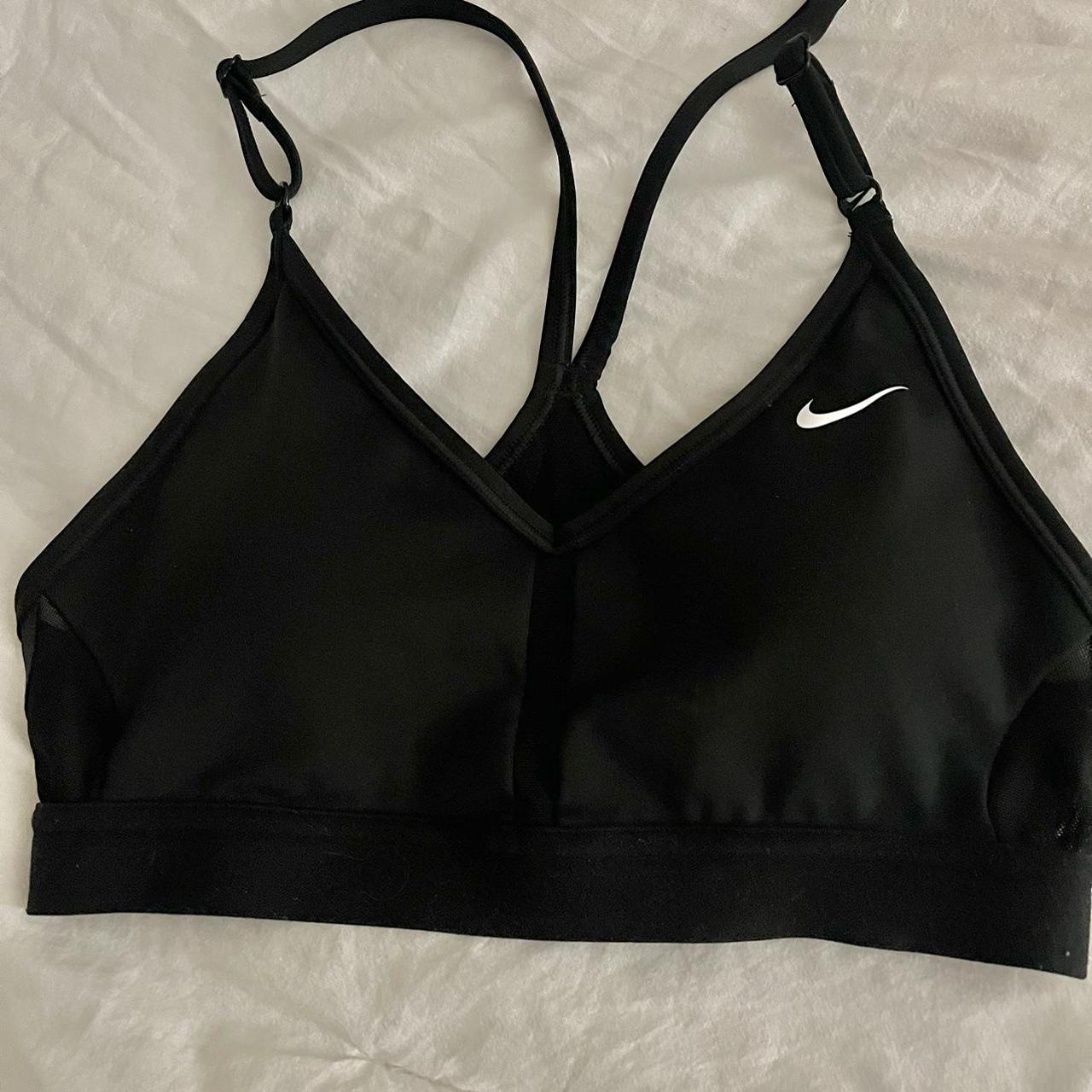 nike yoga dri fit indy bra