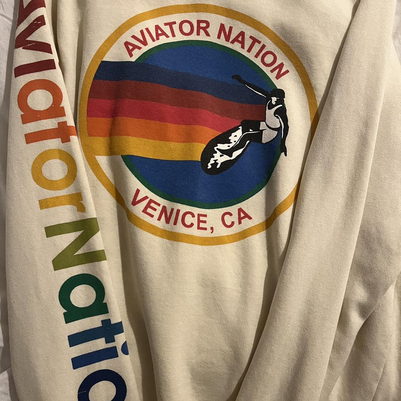 Aviator Nation Logo Tee - White XXL