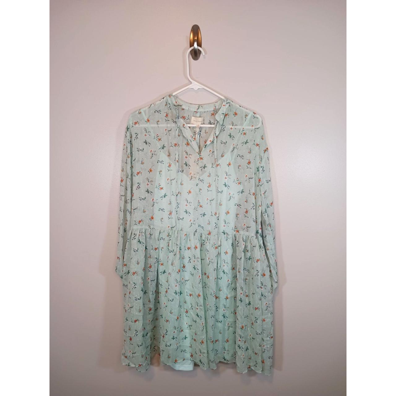 Nordstrom Women's Green Dress Depop