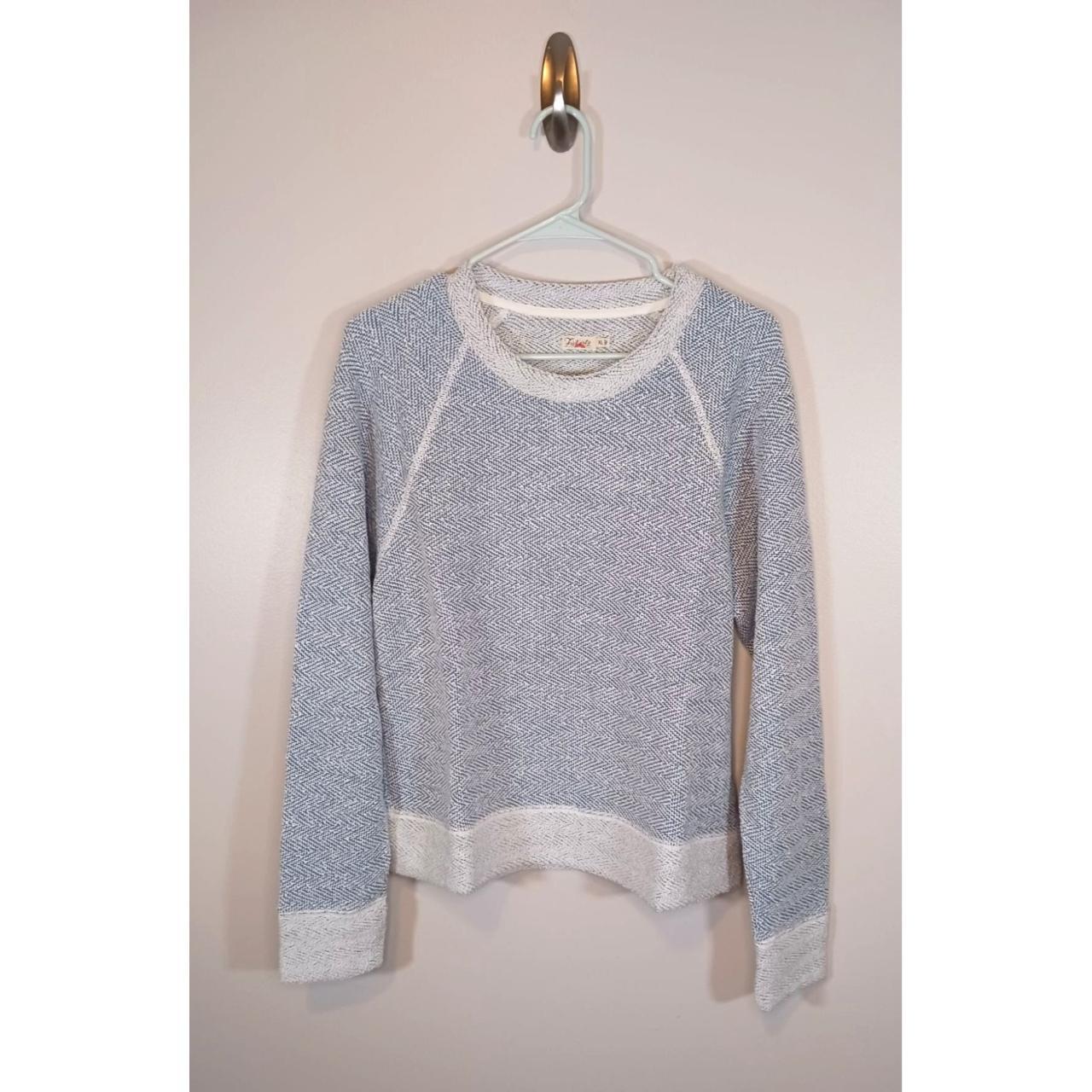 Faherty Whitewater Crew Long Sleeve Pullover Cotton... Depop