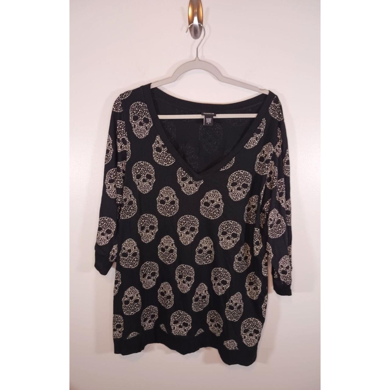 Torrid Top 3/4 Length Sleeves Women's Size 5 - Depop