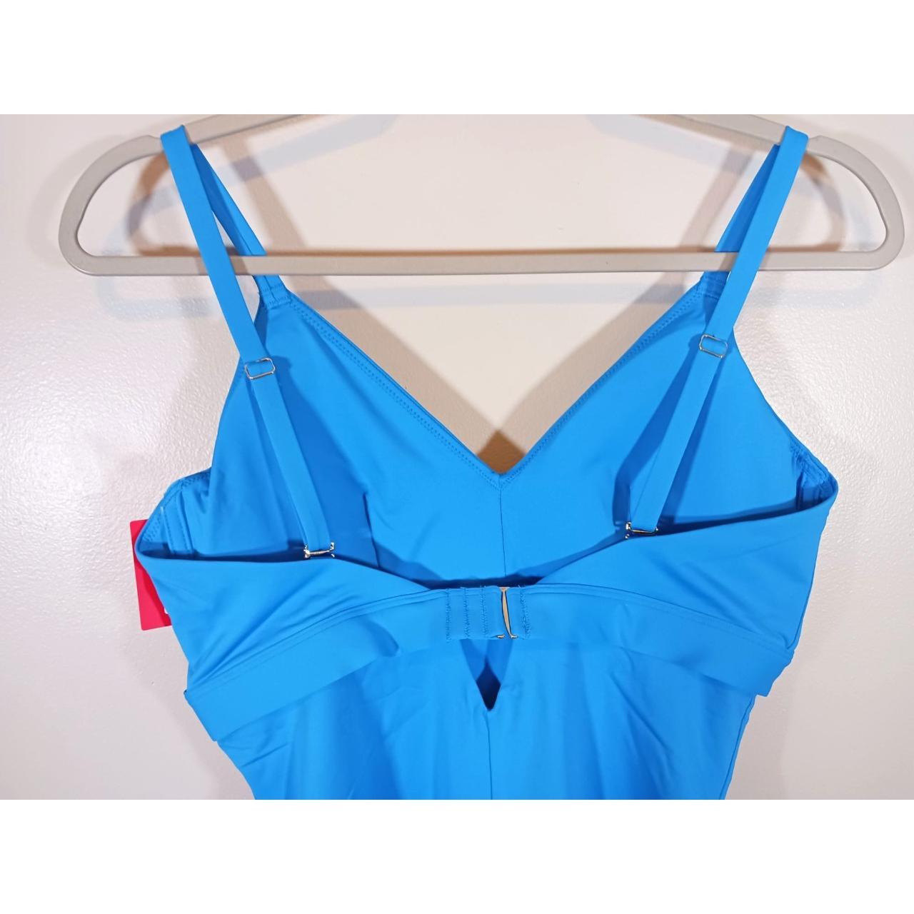 Spanx One-Piece Swimsuit Coastal Blue Adjustable... - Depop