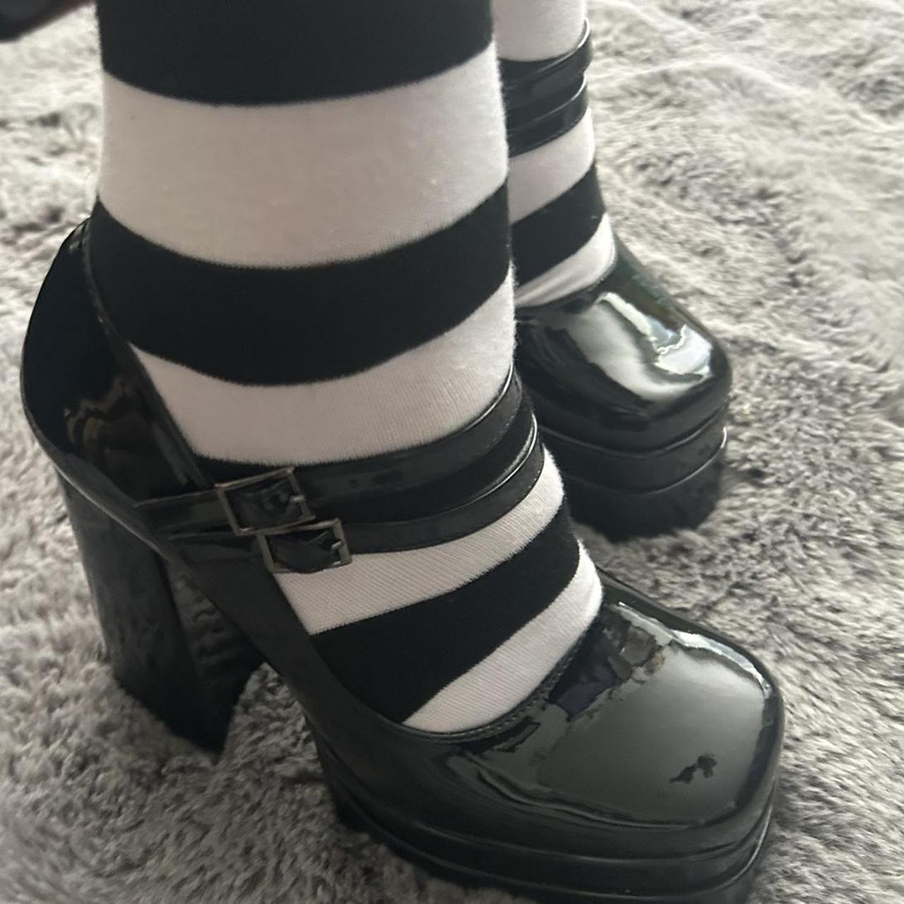 outta my shell platform heels