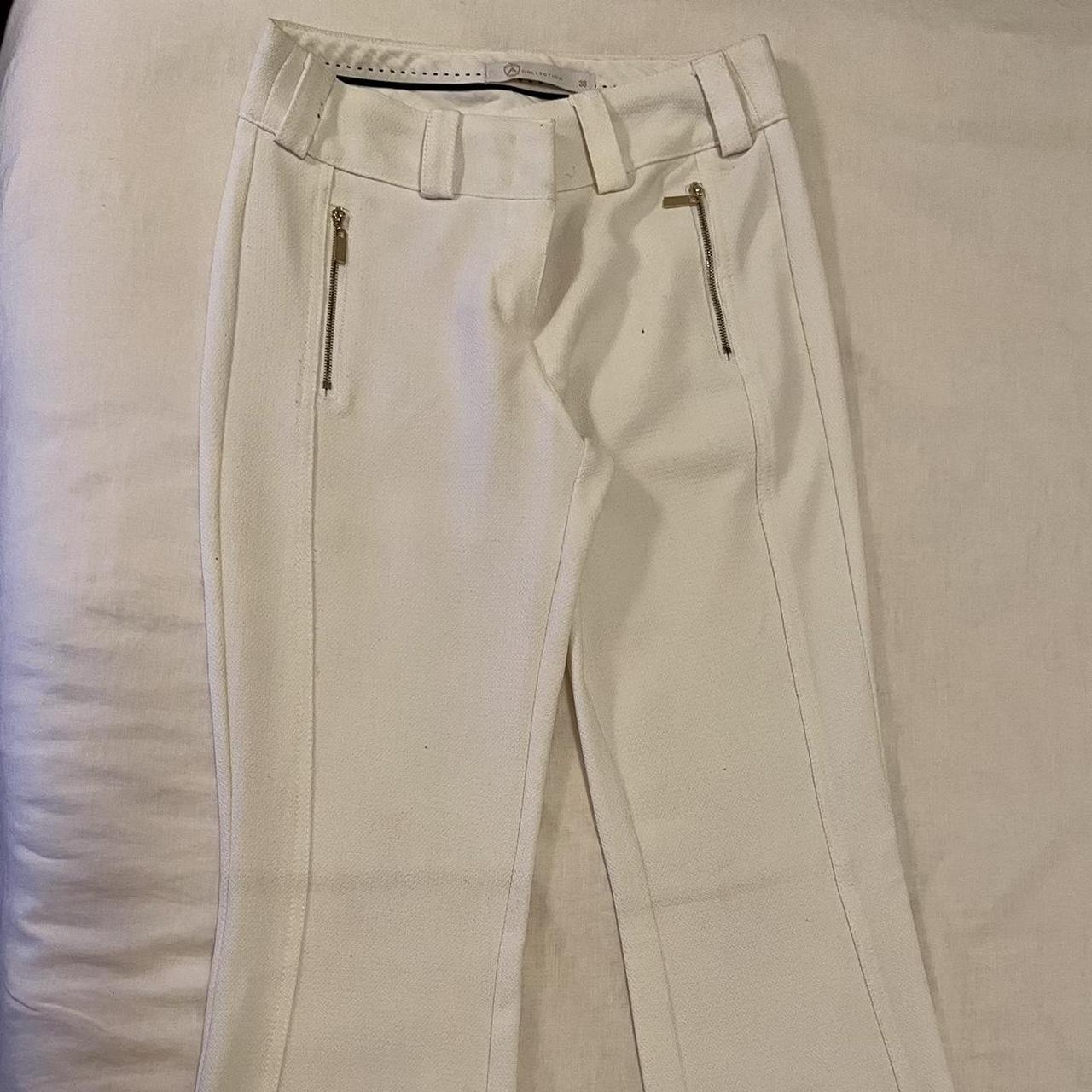Perfect white pants These pants fit is flawless, No... - Depop