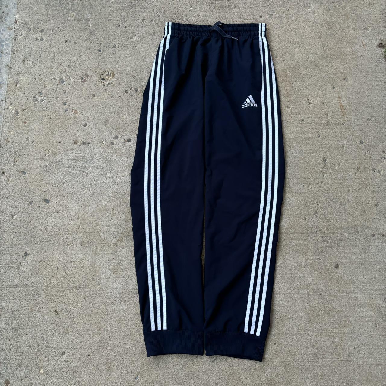 Y2K Adidas Track Pants Size Small Message with any... - Depop