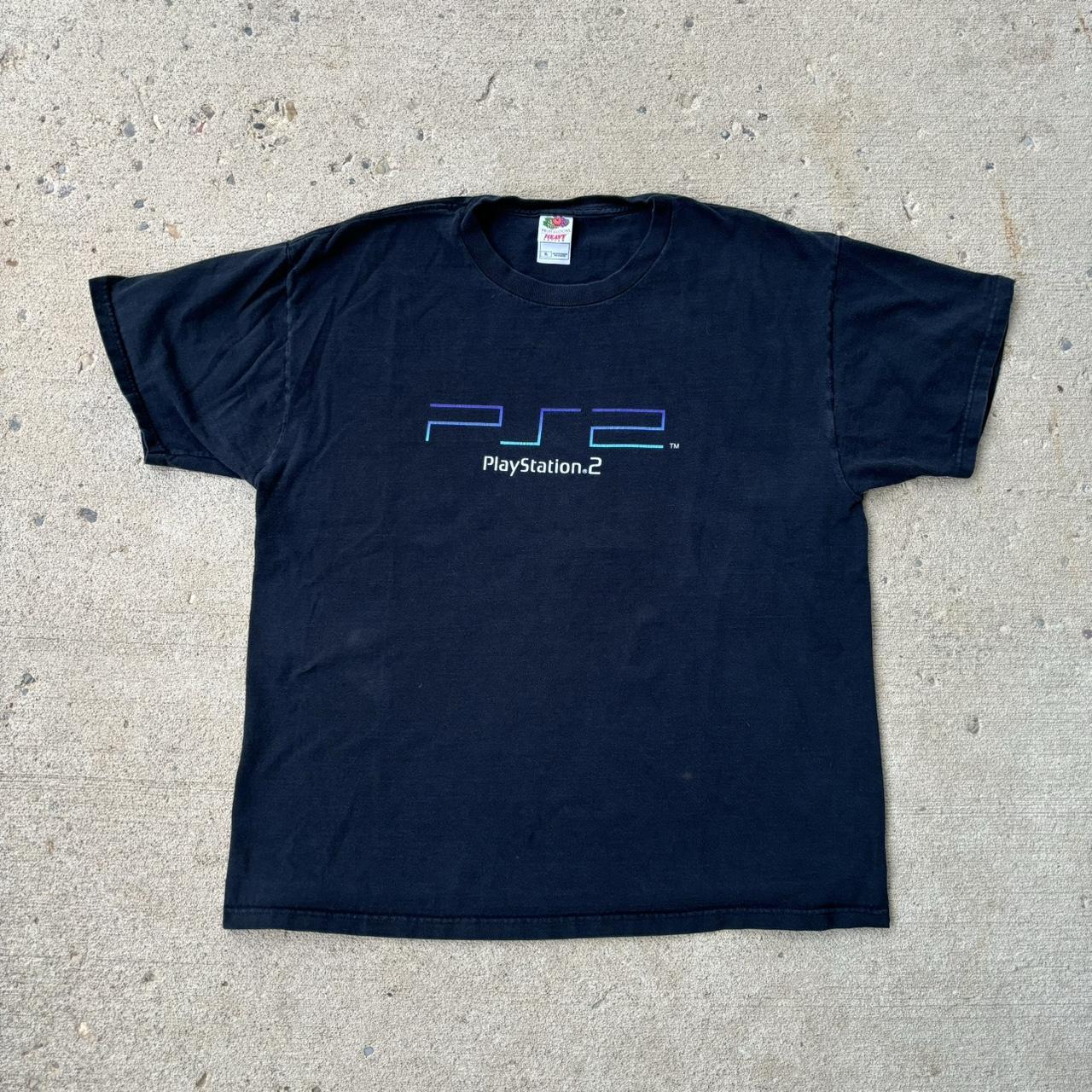 Vintage Y2K PlayStation 2 Promo Shirt PS2 Video. Depop