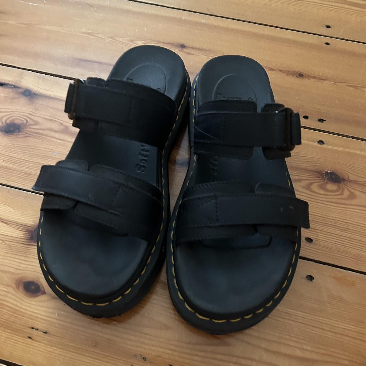 Dr Marten slides In great condition- under 12 months... - Depop