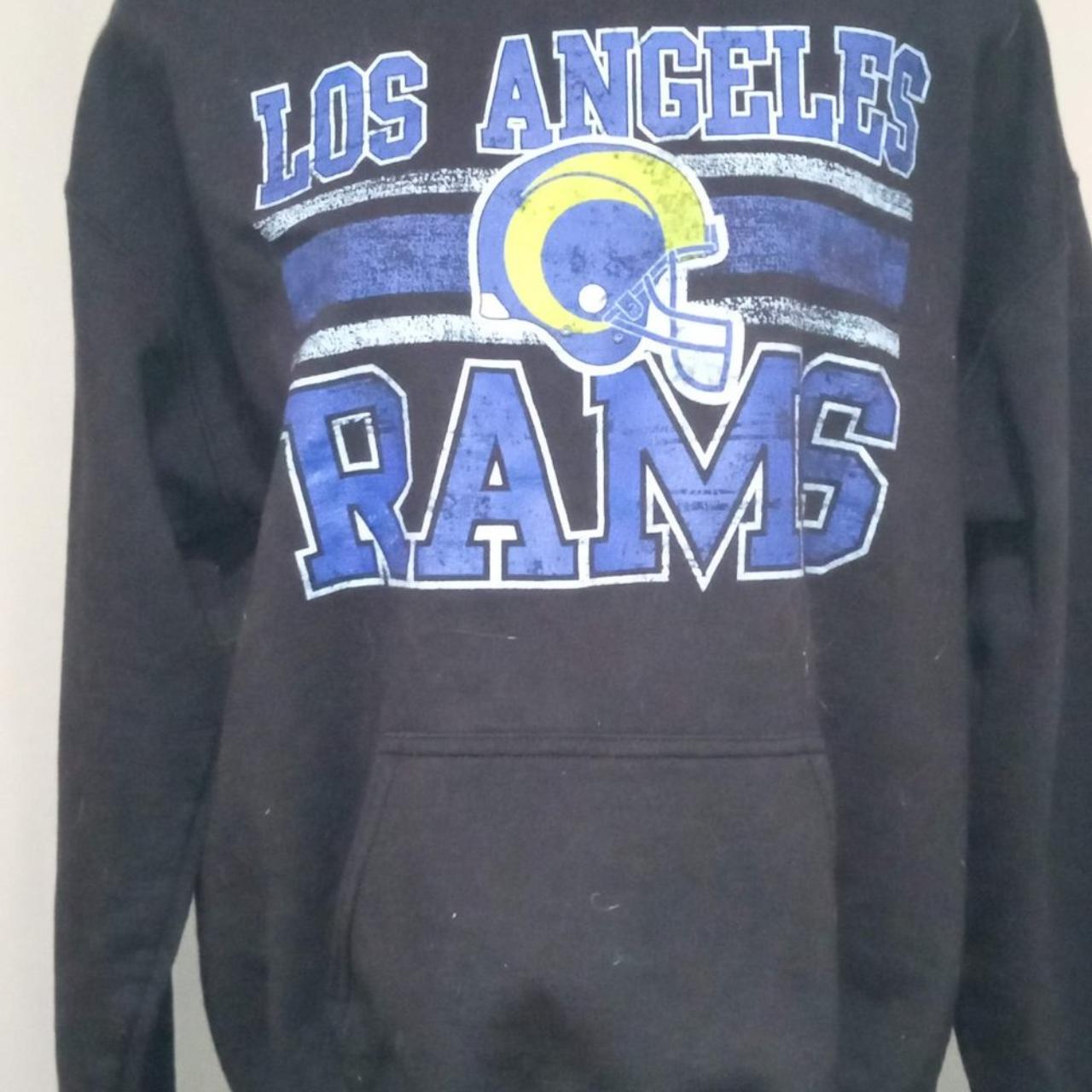 NFL Team Apparel LA RAMS Men's Hoodie Sweatshirt - Depop