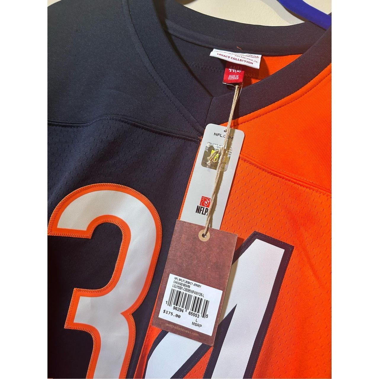 Mitchell & Ness Split Legacy Walter Payton Chicago Bears 1985 Jersey