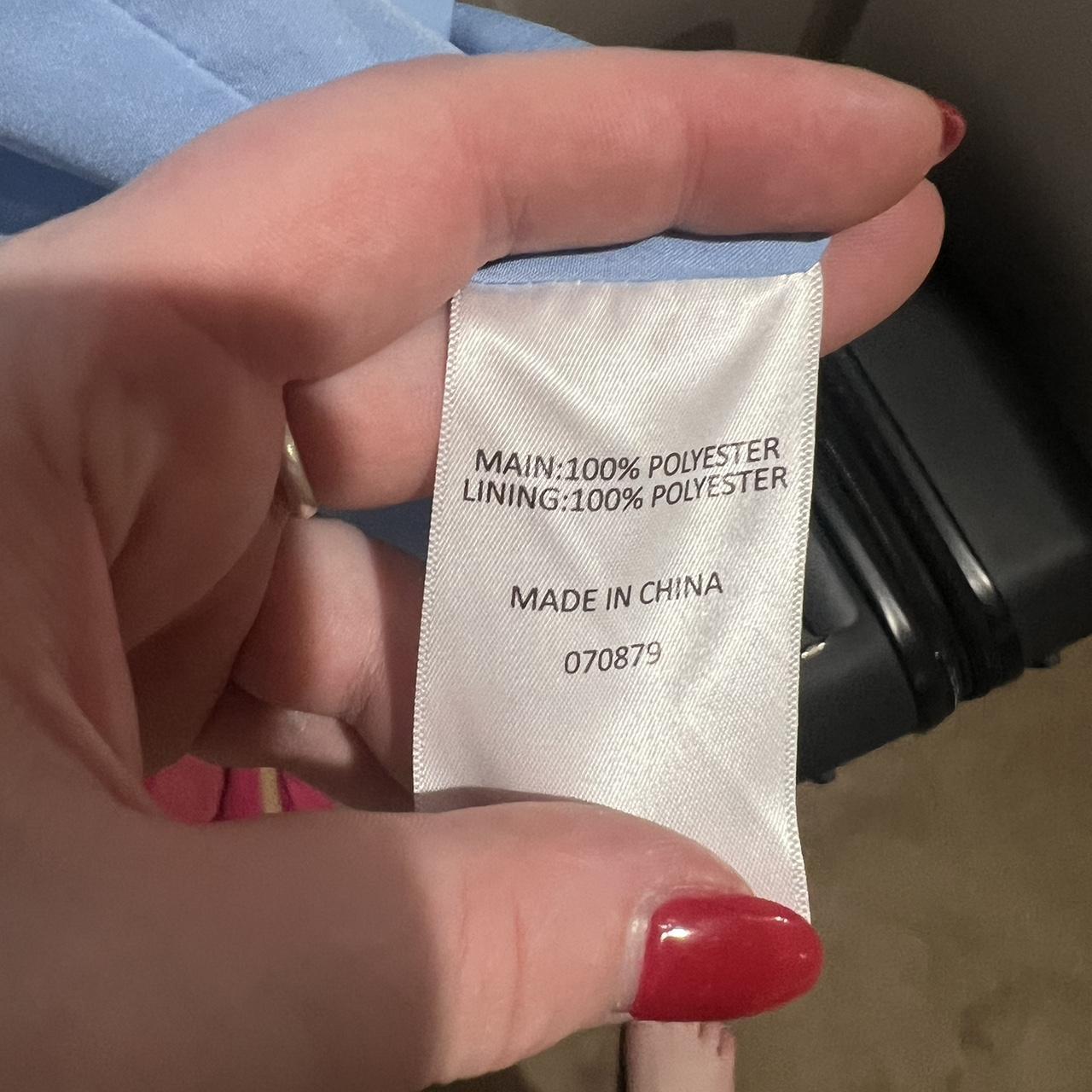 Blue Sportsgirl coat, size 10 Worn a few times Depop