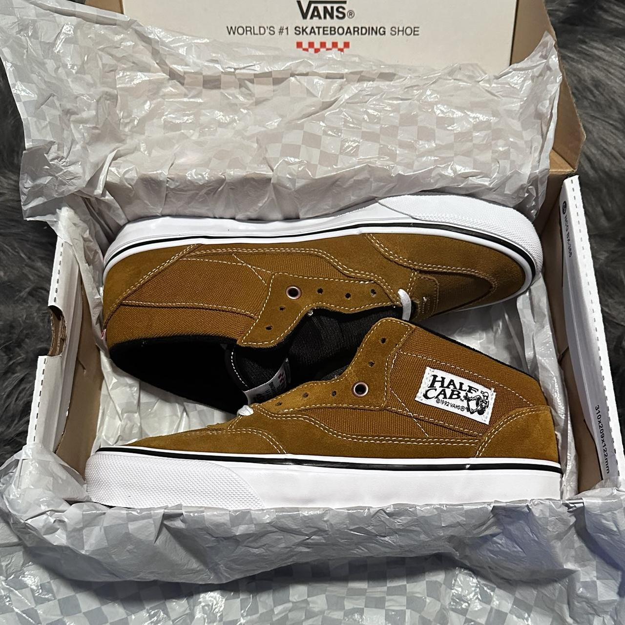 Vans half clearance cab tan