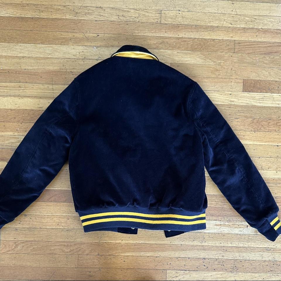 Noah Corduroy Varsity Jacket. Golden Bear. Excellent... - Depop