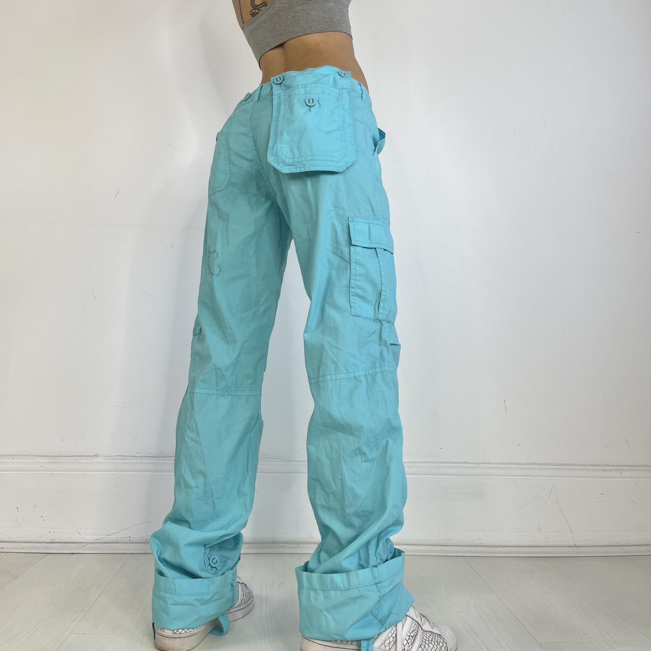 Vintage Y2k Baggy Cargo Pants Low Rise,... - Depop