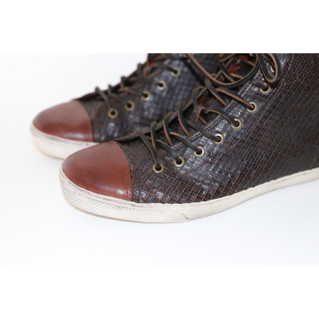 frye men's leather sneakers