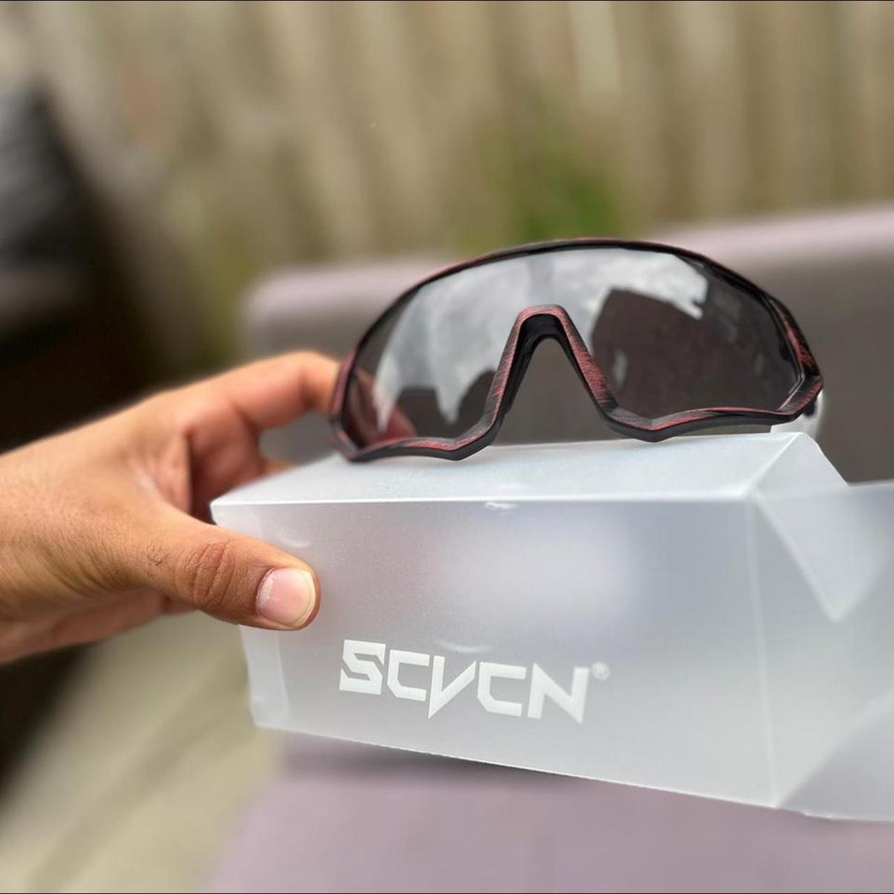 SCVCN Photochromic Cycling Glasses, Bicycle Eyewear... - Depop