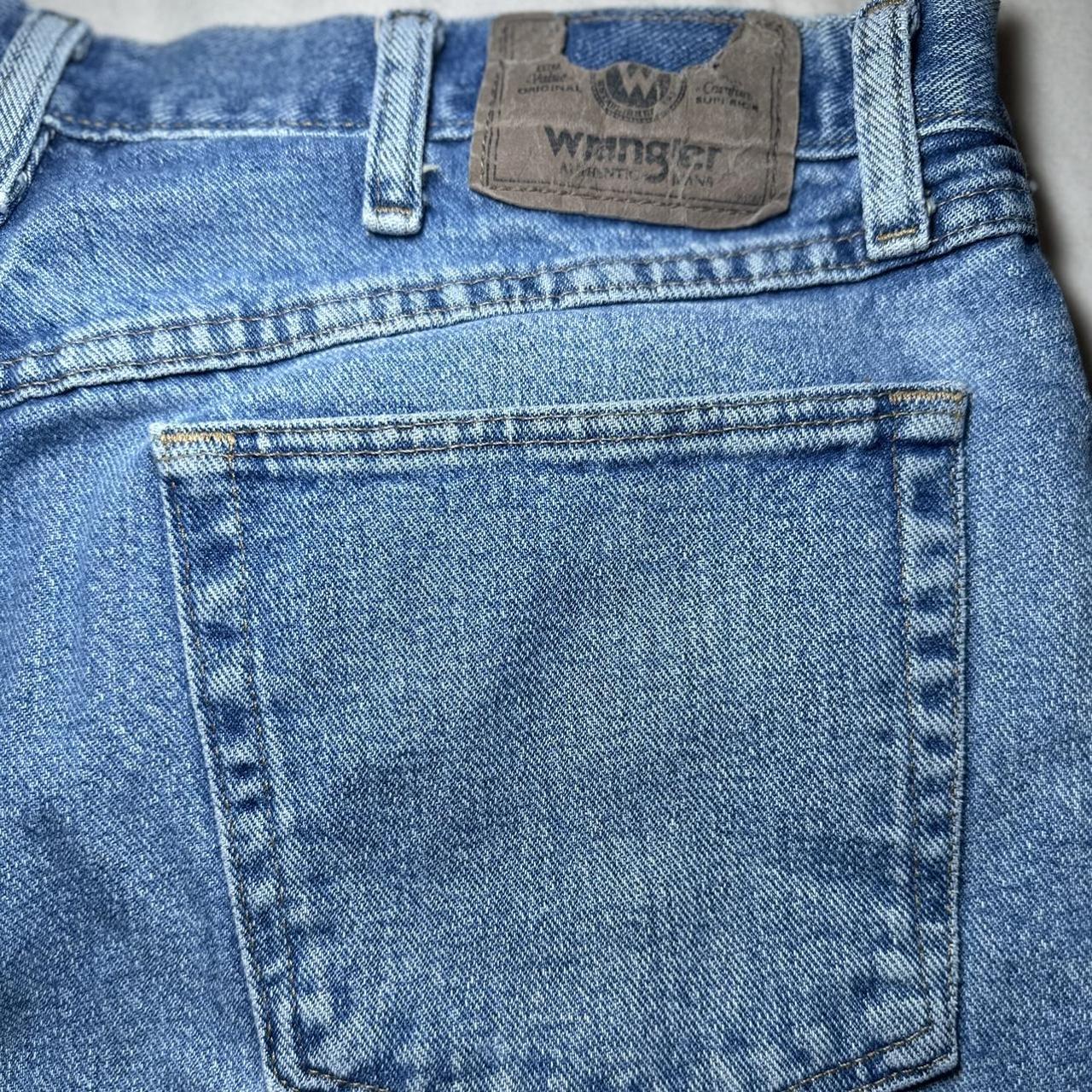 Vintage Wrangler Jean Shorts ⚡️Waist: 36 Length:... - Depop