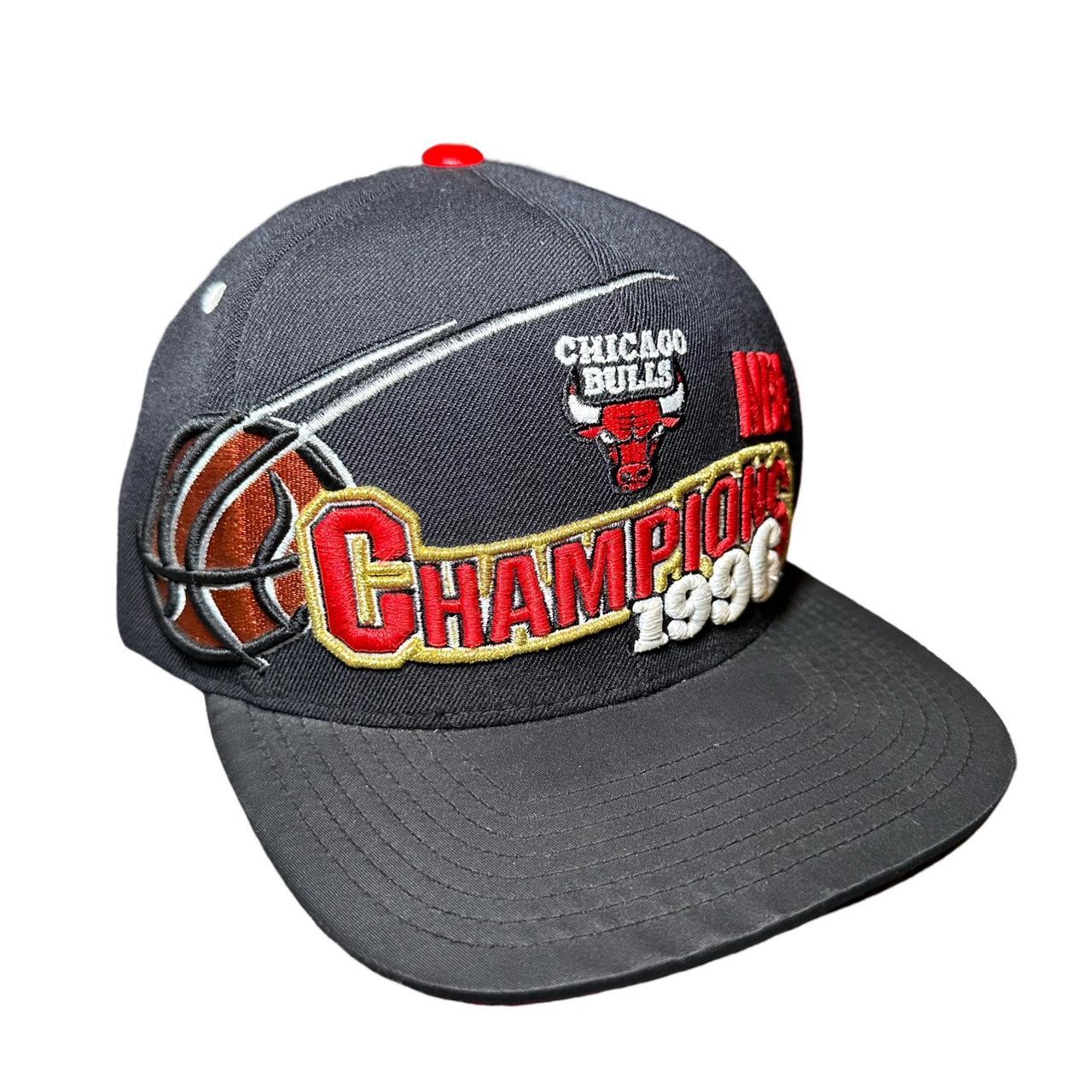 Vintage 1996 Chicago Bulls NBA Champions Snapback Hat – Snap Goes